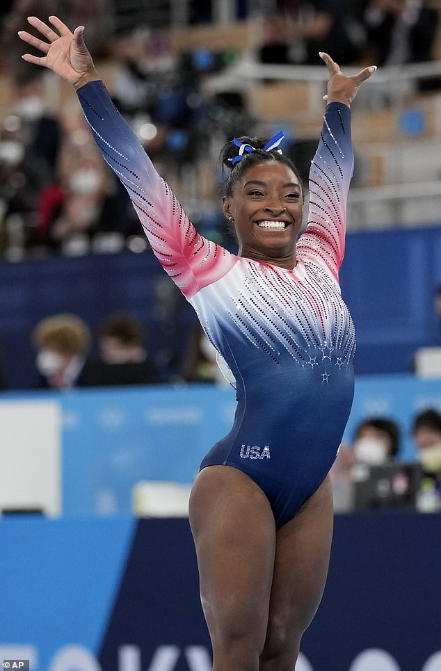Simone Biles, American Olympic gymnast and one of the most decorated athletes of all time