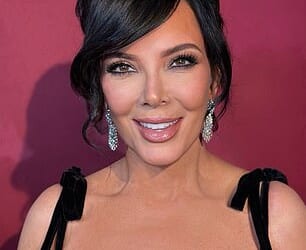 How the stars' social media snaps compared to their pictures at the Vanity Fair Oscars party after complaints of 'unforgiving' lighting (Kris Jenner on social media)