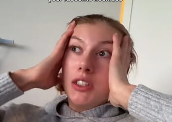 Influencer KT Franklin (pictured) revealed that her bespoke gold cross necklace - crafted by a jeweller in the US - was stolen from a locker at Third Space gym in Wimbledon