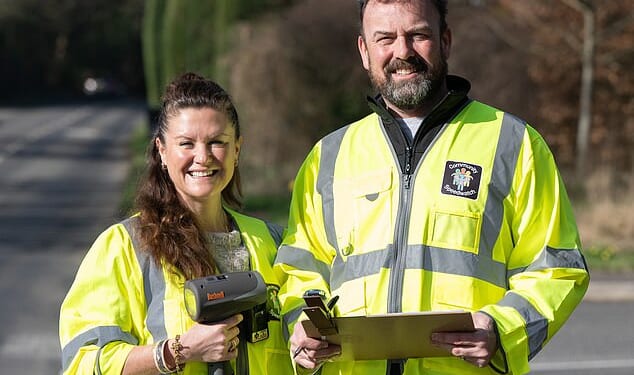 Husband and wife duo Matt and Sarah Jones have caught over 100 speeding motorists outisde their home with their own speed camera