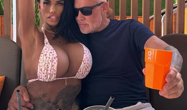 It is eight months since Wayne Lineker gave up drinking, and swapped his hedonistic life in Ibiza for the quieter climes of Essex... pictured here with Katie Price