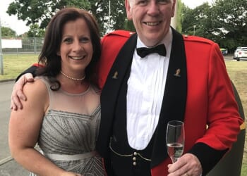 'Listening to the music my husband had composed for my walk down the aisle at our wedding, I knew my life was about to split in two: before Simon, and after,' says Tabby