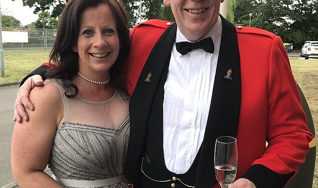 'Listening to the music my husband had composed for my walk down the aisle at our wedding, I knew my life was about to split in two: before Simon, and after,' says Tabby