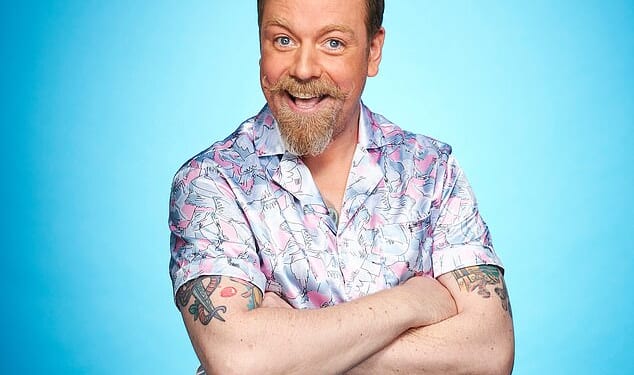 Having a laugh: Comedian Rufus Hound enjoys what he does and has no plans to retire, so expects to be working into his 60s and beyond