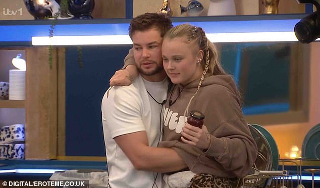 JoJo and Chris formed a strong friendship in the Celebrity Big Brother house. She was dating non-binary actor Kath Ebbs at the time