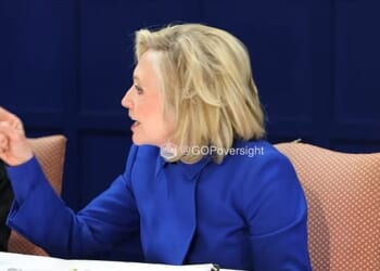'I'm done with this,' Hillary yelled after her lawyer informed the House Oversight Committee that a photo was circulating online. Republican lawmaker Lauren Boebert admitted that she took a photo before the hearing began and promised Hillary: 'I will take that down.' 'It doesn't matter, we all are abiding by the same rules,' Hillary shrieked at Boebert, banging her fist on the table and pointing at the Republican