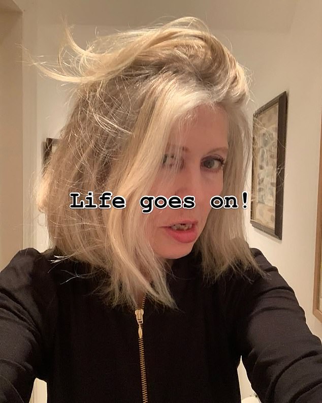 Jane had a haircut after her stroke, hoping it would give her what her granddaughter calls a ¿glow up¿