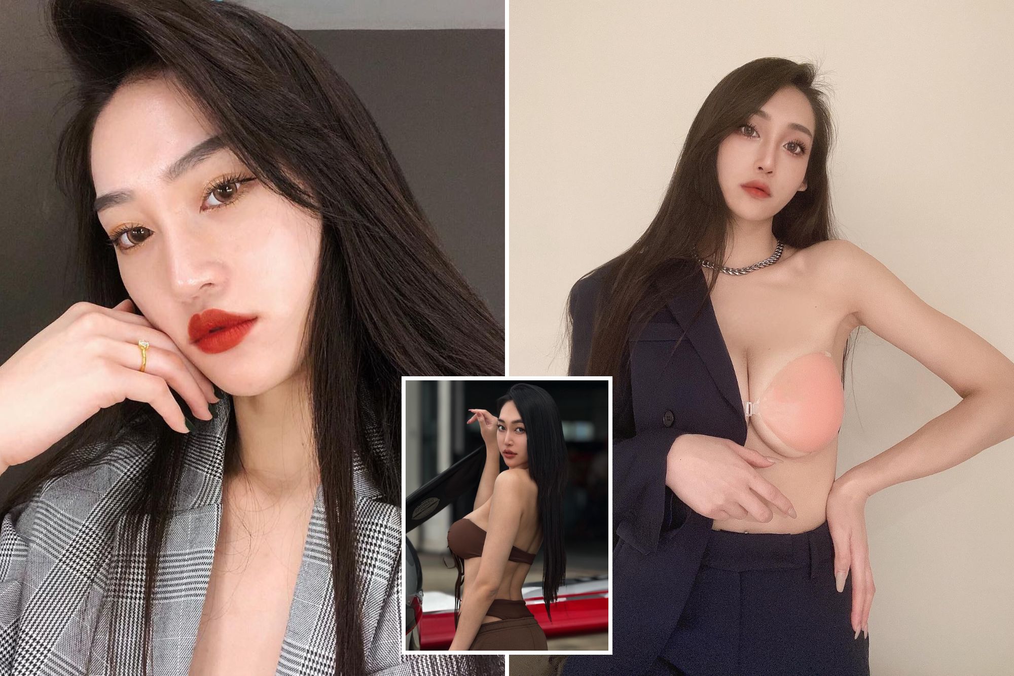 An image collage containing 1 images, Image 1 shows Cancer influencer, 29, dies after mistaking tumour for muscle strain