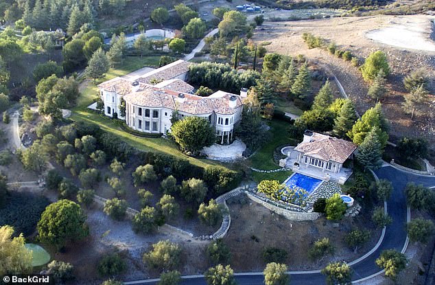 Officers have responded to 14 separate calls connected to Spears¿ property (pictured) since January 1, 2024, the California Post reported Thursday