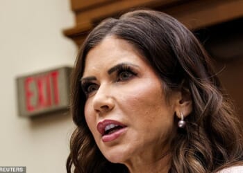 Kristi Noem is now the former homeland security secretary