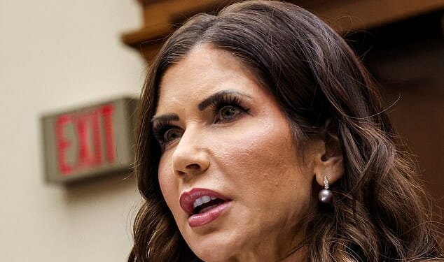 Kristi Noem is now the former homeland security secretary