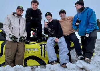 Formula One star Lando Norris has spent his first winter as world champion in cold climates around the world