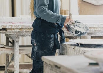 Mary-Havana Little is a third-generation plasterer and remembers following her dad around his workshop as a child