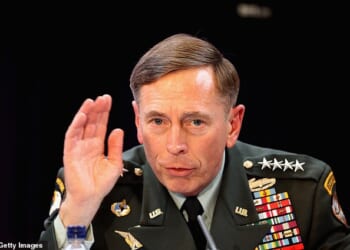 General David Petraeus (pictured in 2010) said the probe into the missile strike on an Iranian girls' school 'should have been done sooner'