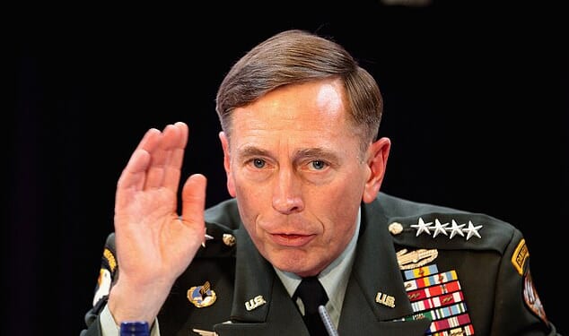 General David Petraeus (pictured in 2010) said the probe into the missile strike on an Iranian girls' school 'should have been done sooner'