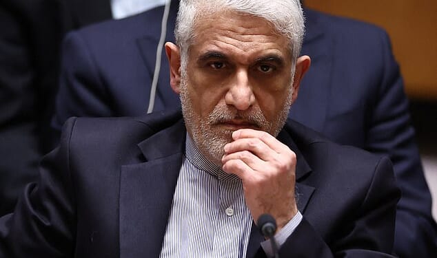Iran¿s Ambassador Amir Saeid Iravani told America to be 'polite' at the emergency meeting following 'Operation Epic Fury,' which saw airstrikes targeting Iran's nuclear and missile programs