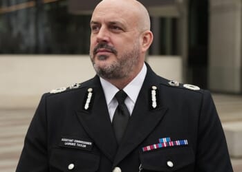 Scotland Yard Assistant Commissioner Laurence Taylor (pictured on March 24) fears the war in Iran could act as a ‘trigger’ for an attack on UK soil