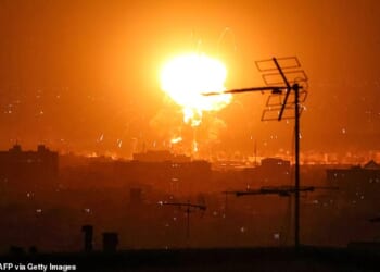 Explosions erupt following strikes in Tehran over the weekend