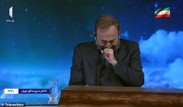 An Iranian news anchor broke down in tears as he announced the official passing of Iran's Supreme Leader Ayatollah Ali Khamenei