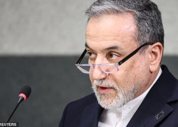 Iran's Foreign Minister Abbas Araghchi addresses the United Nations in Geneva, Switzerland, on February 17, 2026