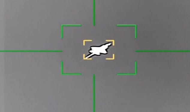 Iran's propaganda machine claims chilling video shows strike on $100m US jet just hours after Trump declared: 'Nobody is even shooting at us'