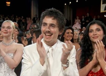 Is it time to axe the Oscars? Calls grow to scrap the ceremony as it battles ageism and sexism claims, viewing figures dwindle and stars don't show up (pictured: Elle Fanning, Timothee Chalamet and Kylie Jenner at the ceremony)