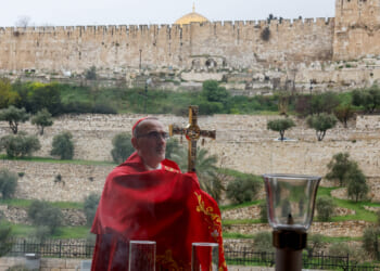 Israeli Police Block Latin Patriarch from Palm Sunday Mass