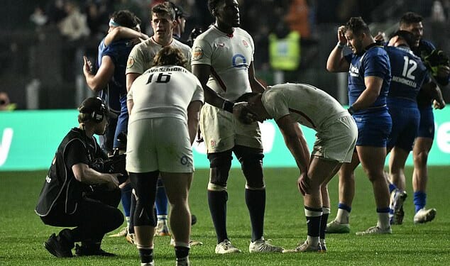 England are in crisis mode and the players looked shell-shocked after full-time in Rome