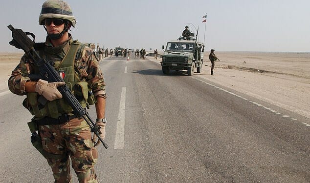 Italy is withdrawing its troops from Iraq following a drone attack on its base as Iran continues to lash out on US allies in the Middle East