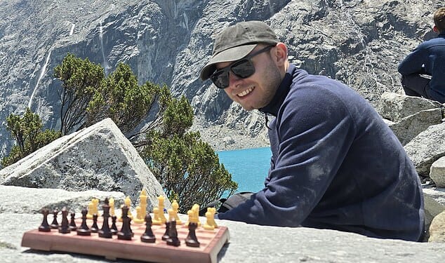 Daveed Roodner, 25, has now accepted he will never pay off the student loan he took out when he was 18