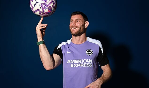 Work never stops. If there is a phrase to sum up Brighton midfielder James Milner, on and off the pitch, it is probably that