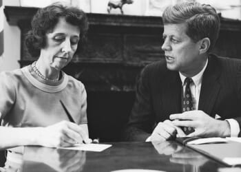 Evelyn Lincoln was JFK's personal secretary for 12 years, including throughout his time at the White House. From her 'catbird seat' she concluded he was the victim of a 'deliberate professional political murder, planned by a group in government'