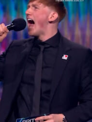 Jack Whitehall and Angry Ginge are bleeped during Brits 2026