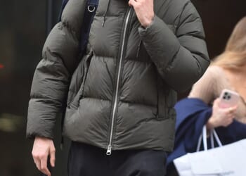 Jack Whitehall looked worn out as he checked out of his hotel in Manchester on Sunday morning, after performing his hosting duties at the 2026 BRIT awards the night before
