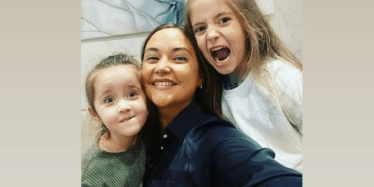 Jacqueline Jossa says her daughters 'make life worth living' as husband Dan fails to post about her on Mother's Day
