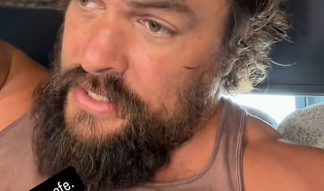Aquaman actor Jason Momoa revealed that he was forced to flee from the North Shore, as a massive storm continues to pummel Hawaii