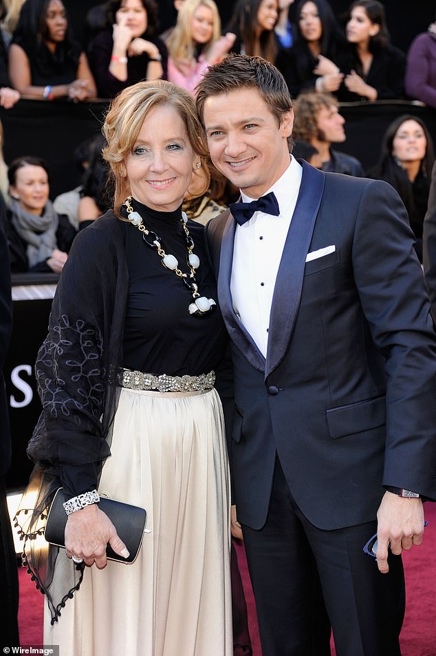 Reeves claimed she also spoke with Renner's mother, Valerie Cearley, (pictured) via Instagram direct message, but the Daily Mail has not corroborated that the social media account was Cearley