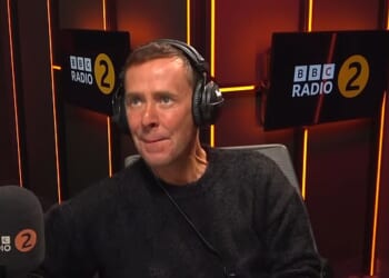 Jeremy Vine called the sacking of his BBC Radio 2 colleague Scott Mills (pictured) 'unfair' as he insisted 'there's been no crime' on his Tuesday show