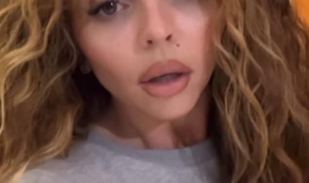 Jesy Nelson has revealed her twin daughters have been fitted with leg splints as she shared an emotional update on their health battle on Thursday