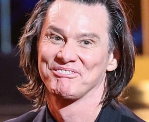 What did Jim Carrey do to his face?