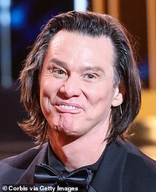 What did Jim Carrey do to his face?