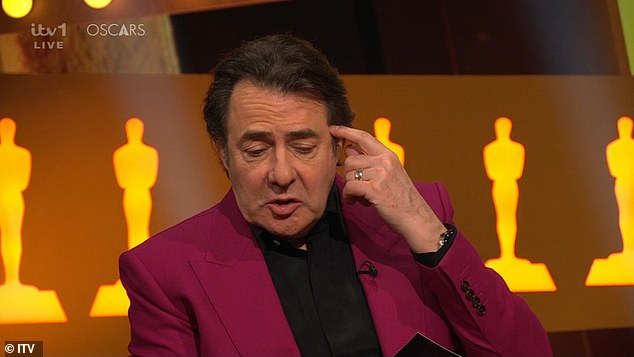 Jonathan Ross was criticised for mispronouncing stars' names as viewers blasted ITV's 'embarrassing' Oscars coverage on Sunday night