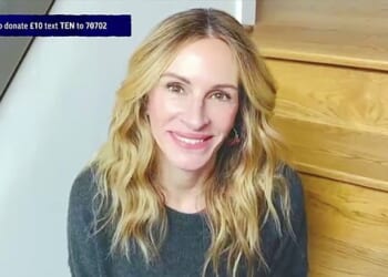 Julia Roberts made a surprise appearance on Comic Relief during a cameo-filled Red Nose Day film