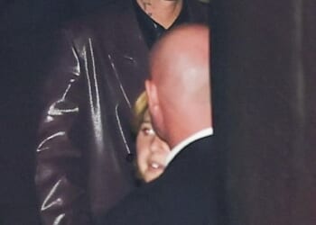 Insiders claim Justin Bieber had a 'heated exchange' with his former mentor Usher at Jay-Z and Beyonce's Oscars afterparty on Sunday; Bieber pictured last month - pictured at the event