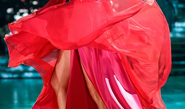 Angela Scanlon is seen on Strictly Come Dancing when she was a contestant in 2023