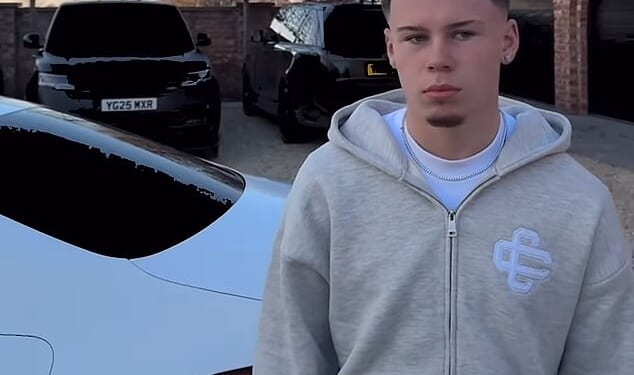 Wayne and Coleen Rooney's eldest son Kai shared a rare glimpse inside the family's £20M Cheshire mega mansion during a visit from his barber on Thursday