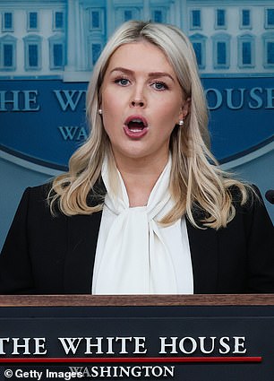 Karoline Leavitt lost her cool at the White House briefing