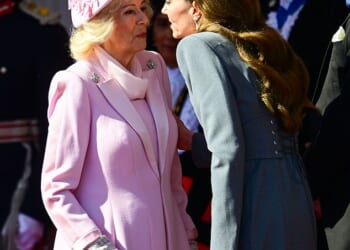 One lip-reader has claimed that the pair exchanged some sweet words, with Kate complimenting Camilla's appearance