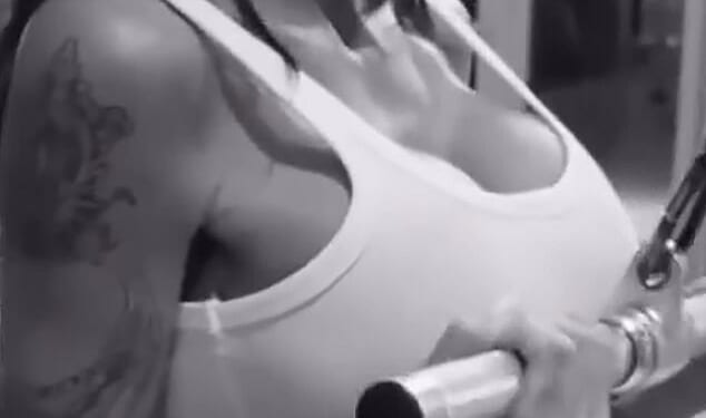 Katie Price has kickstarted her 'new fitness journey' as she hit the gym with her husband Lee Andrews after flying back to war-torn Dubai