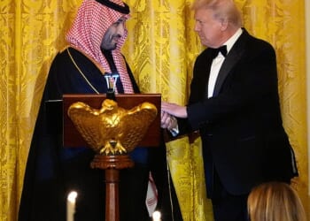 Sources told the New York Times that Mohammed bin Salman, who is close to Donald Trump, has argued the Iran conflict is an 'historic opportunity' to remake the Middle East